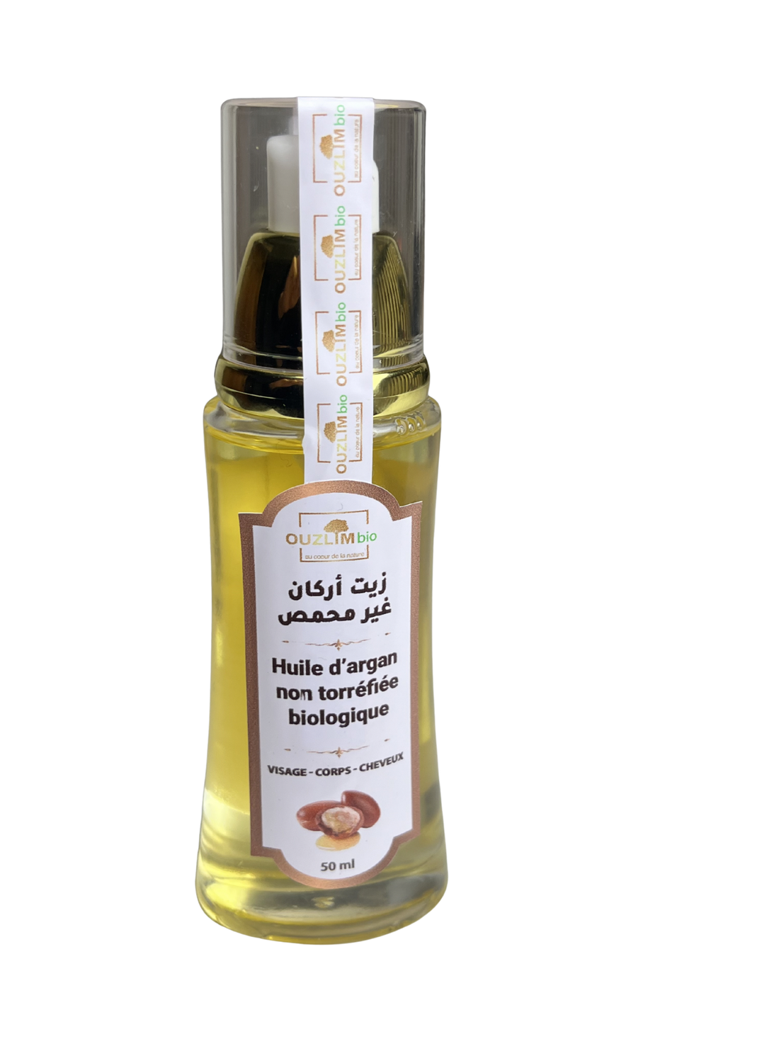 Olio di Argan cosmetico Puro 100% Naturale -viso e capelli - Estratto a Mano in Marocco