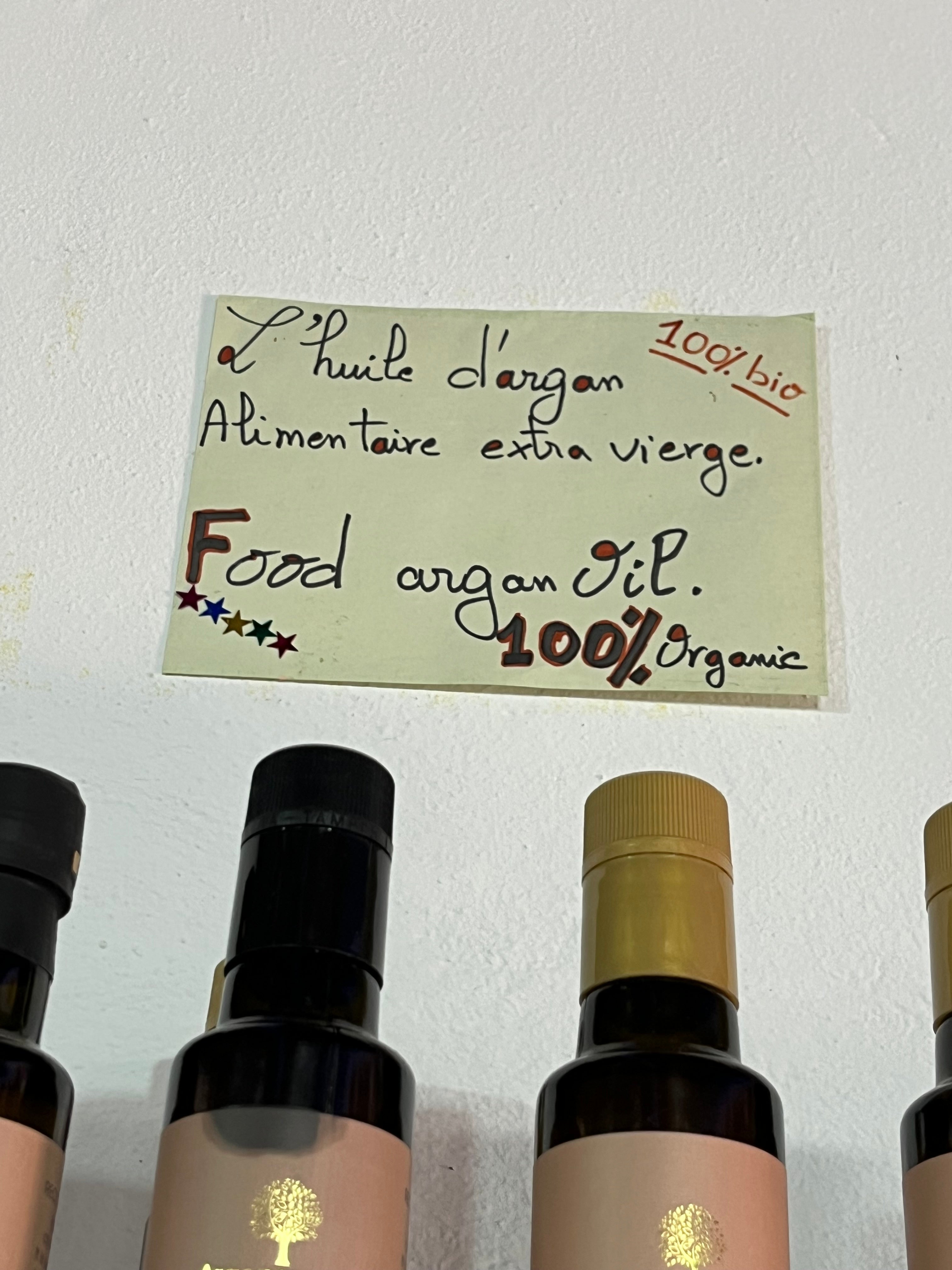 Olio di Argan Alimentare – 100% puro, artigianale, marocchino
