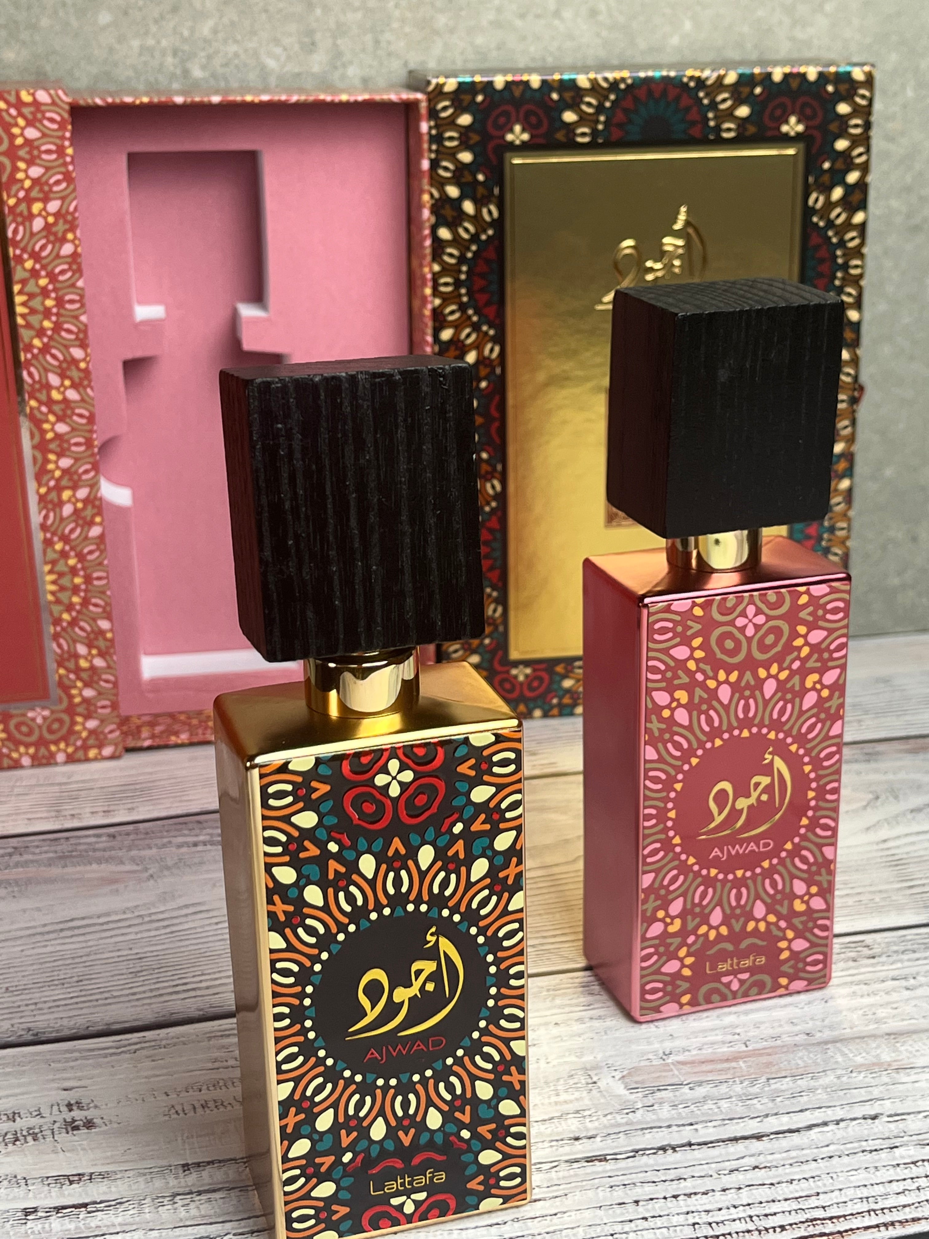🎁 AJWAD – Acquisti 1, Ricevi 2 ✨ + dedica personalizzata e il tuo nome in arabo- occasione per brillare