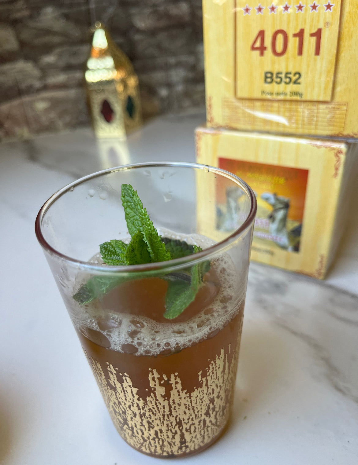 Rituale del Tè alla menta – Servizio Tradizionale completo con Tè e Ricetta in Omaggio