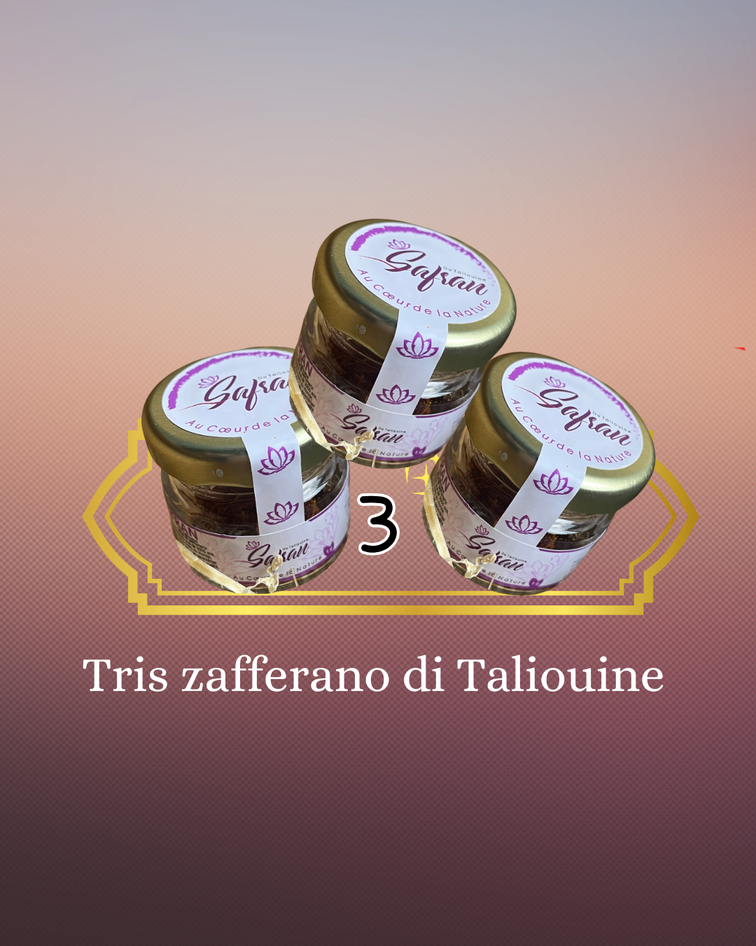 Tris Zafferano Taliouine – Selezione Prima Categoria