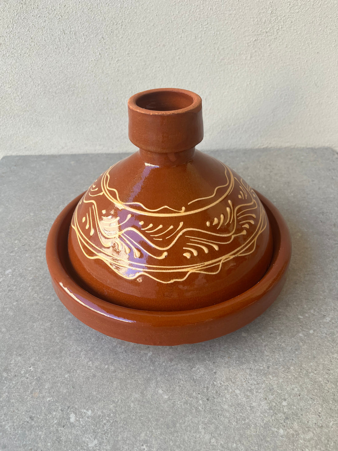 Tajine artigianale - formato piccolo 1-2 persone (+ eBook con 20 ricette, istruzioni e assistenza privata su Telegram)