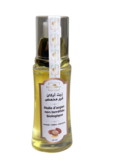 Olio di Argan cosmetico Puro 100% Naturale -viso e capelli - Estratto a Mano in Marocco
