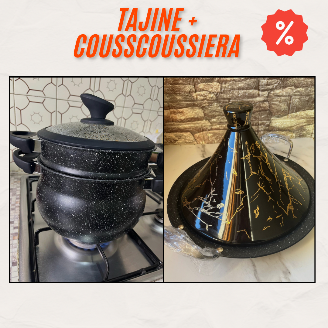 Tajine + couscoussiera scontati! eBook e assistenza privata in omaggio 🎁