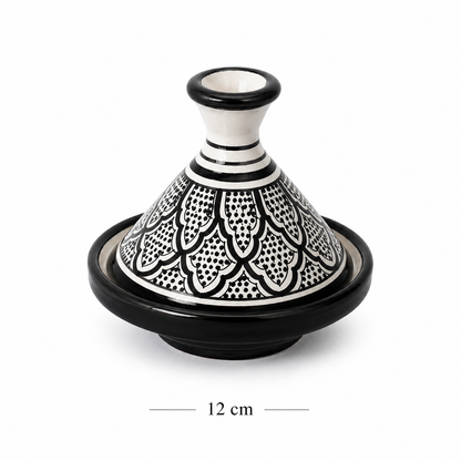 Mini tajine artigianale dipinto a mano in Marocco