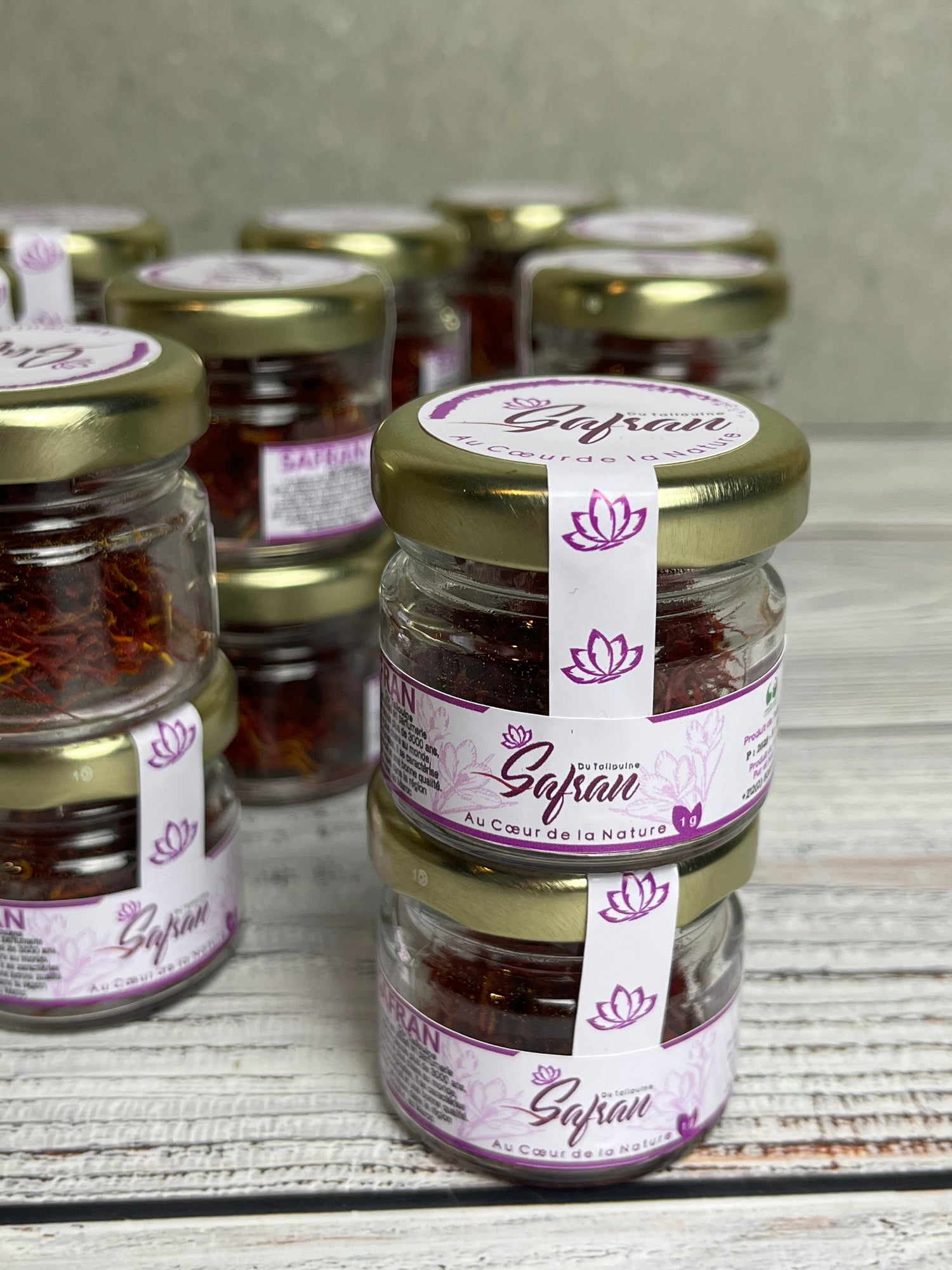 Zafferano Pregiato di Taliouine 1g – Qualità Premium in Barattolo di Vetro