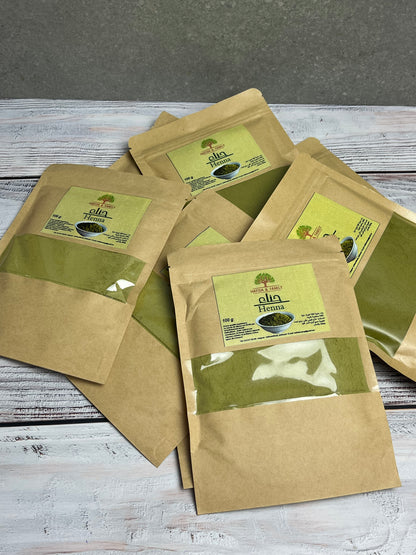 Henna Artigianale Naturale 100% – Polvere Pura dal Marocco (100g)
