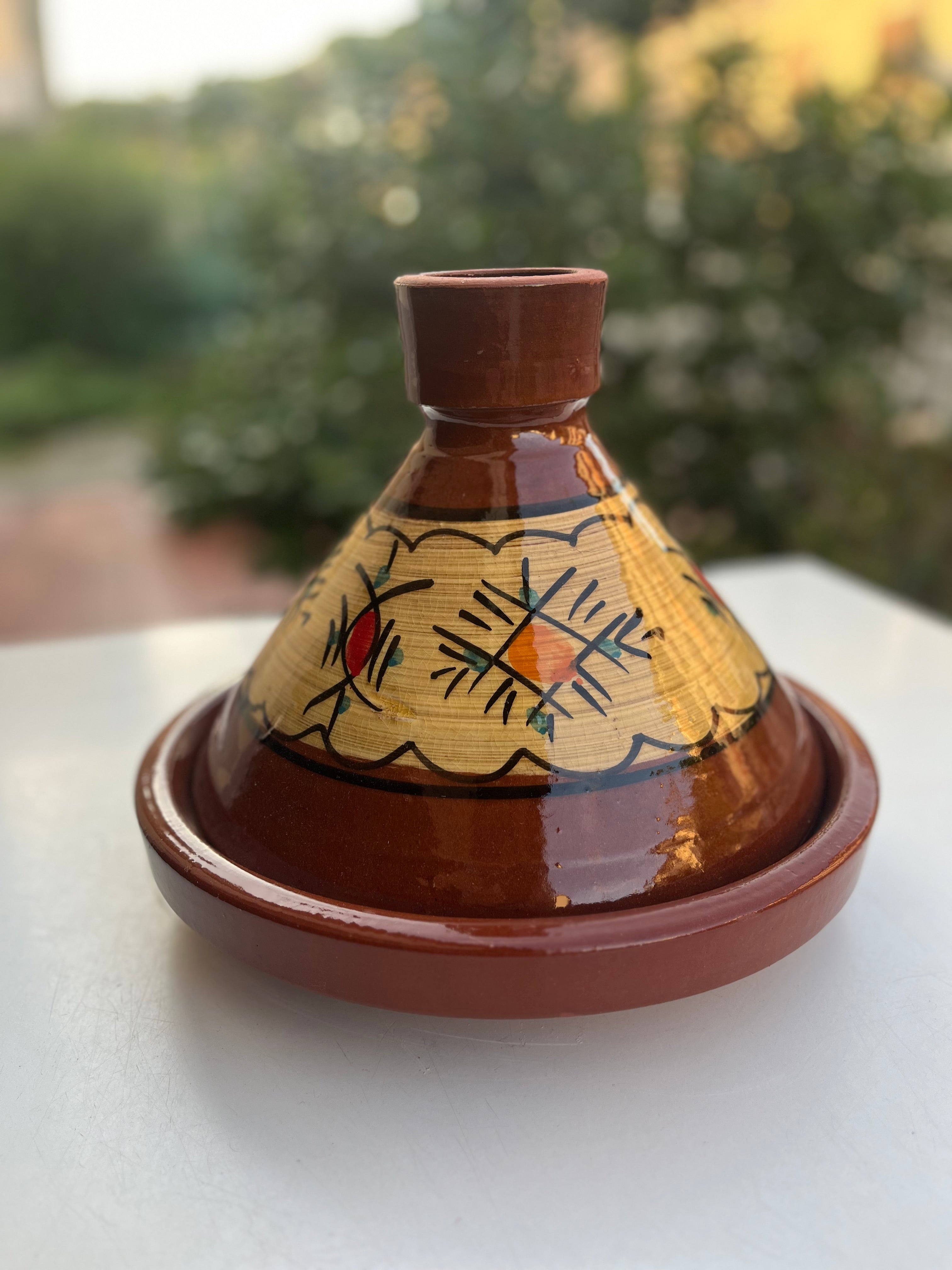 Tajine ARTIGIANALE + eBook con 20 ricette e istruzioni in offerta!