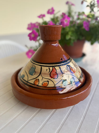 Tajine ARTIGIANALE + eBook con 20 ricette e istruzioni in offerta!