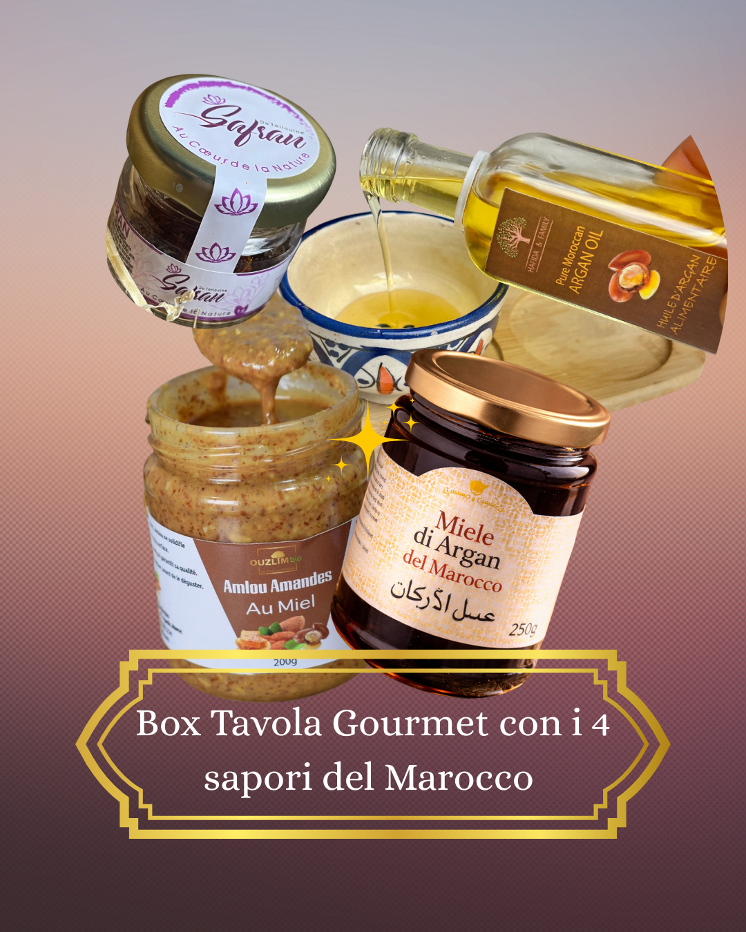 La Tavola d’Argan &amp; Zafferano – Collezione Gourmet Completa