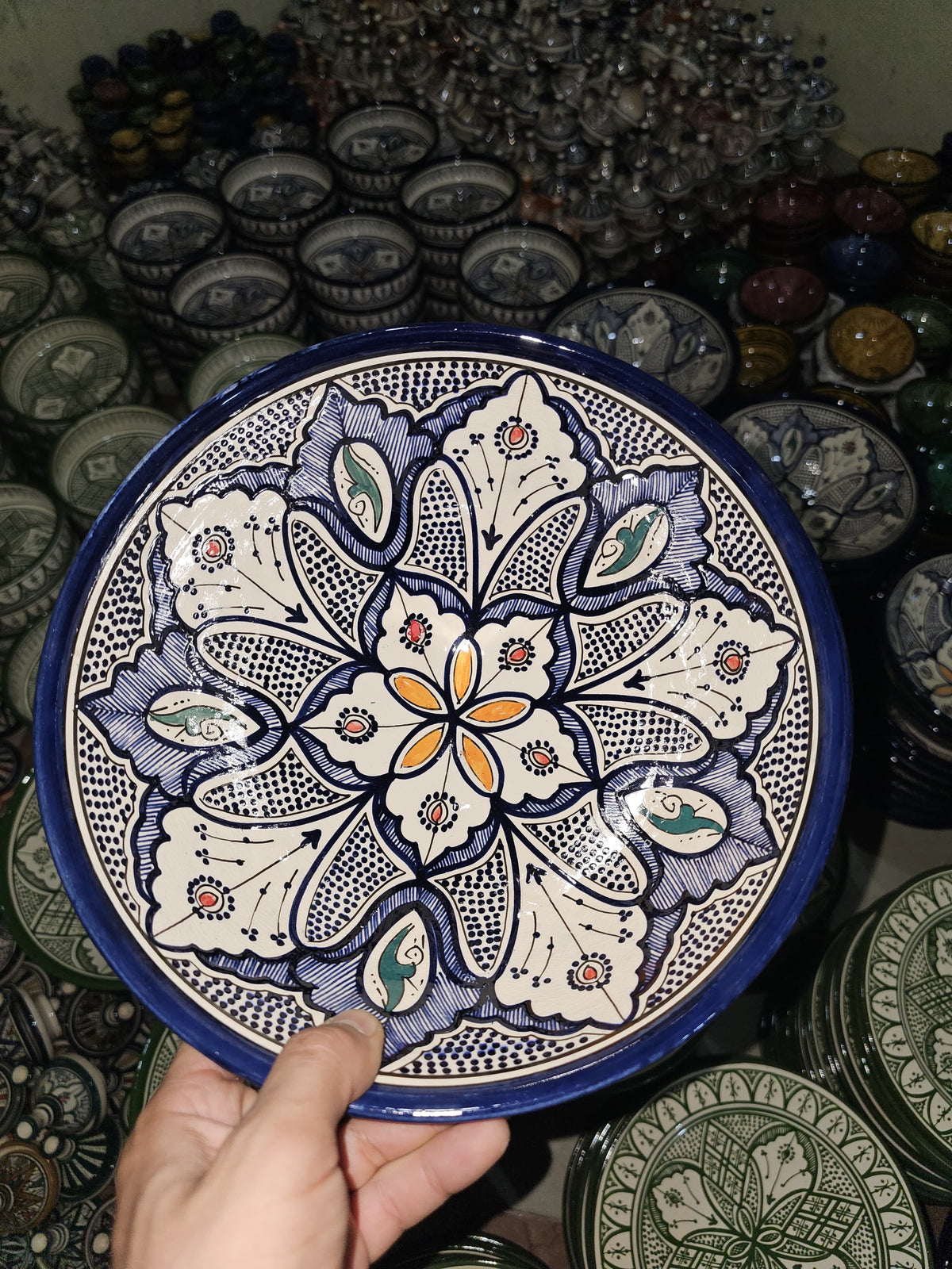 Insalatiera artigianale lavorata a mano  25cm