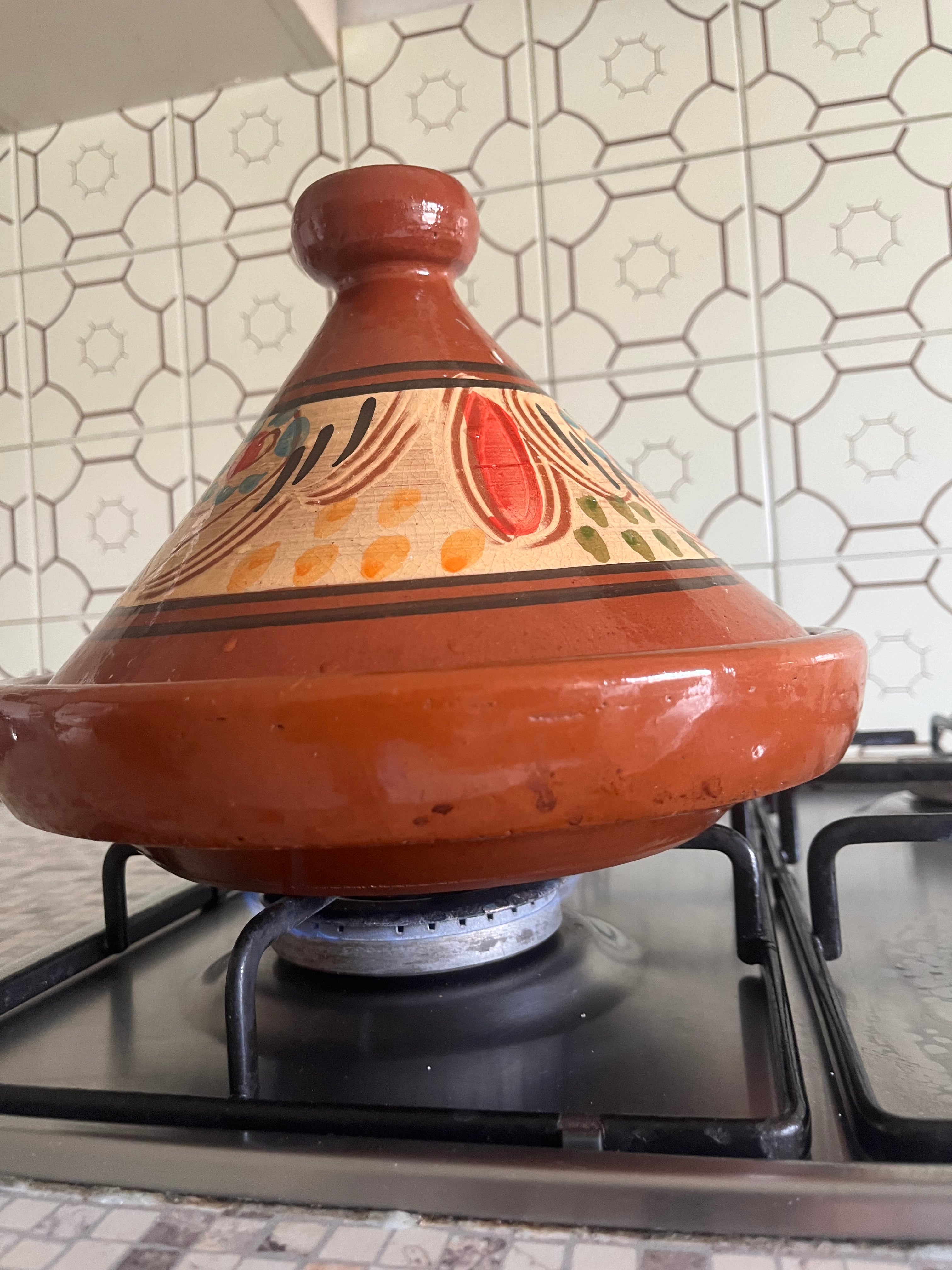 Tajine ARTIGIANALE + eBook con 20 ricette e istruzioni in offerta!