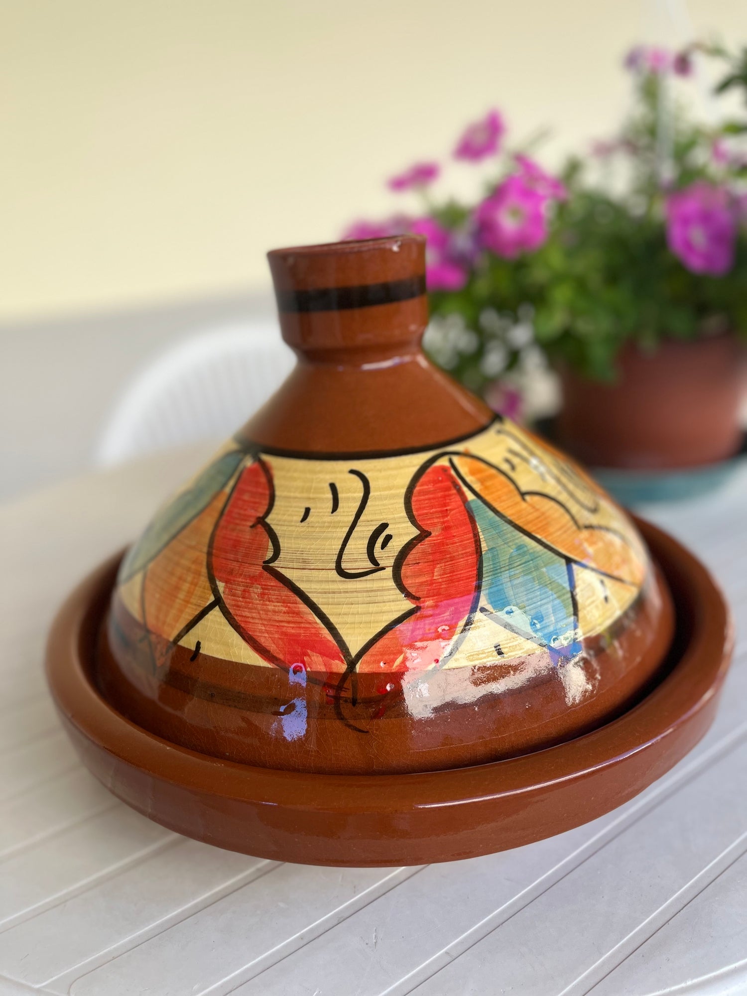 Tajine ARTIGIANALE + eBook con 20 ricette e istruzioni in offerta!