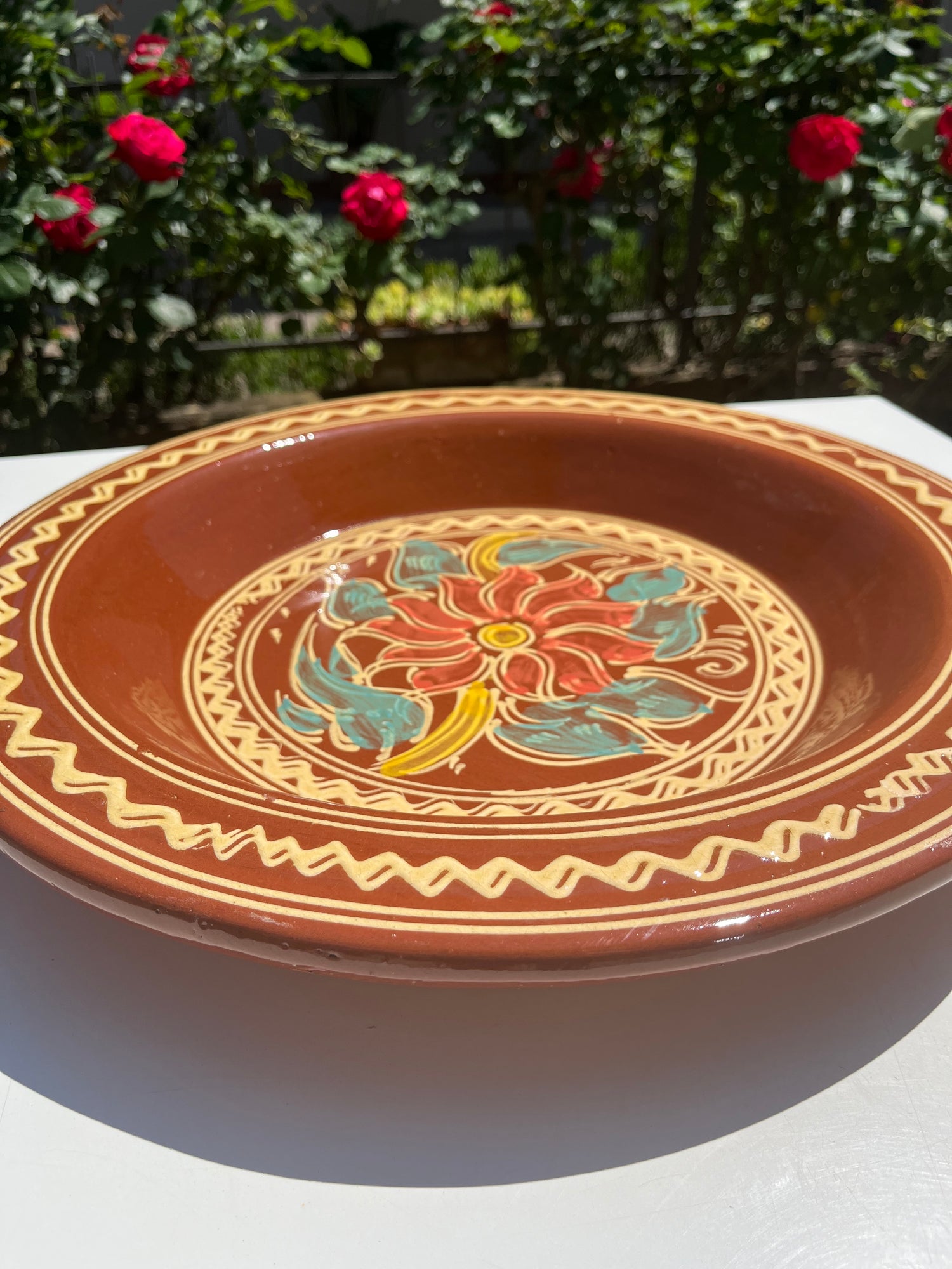 Ciotola In Smalto Vintage | 34x34x11cm | Per Impasto E Insalate | Resistente E Facile Da Pulire - Foto 13