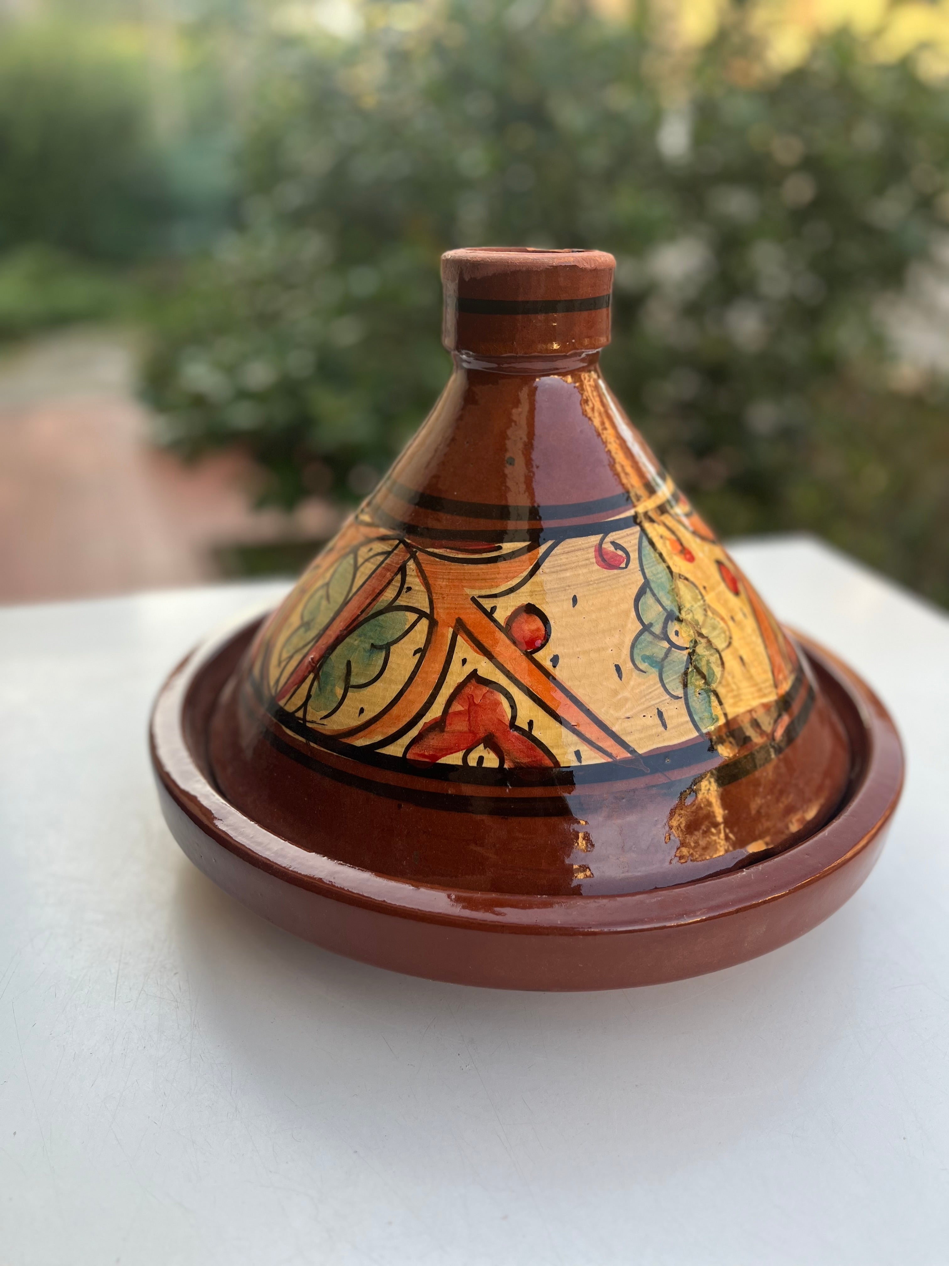 Tajine ARTIGIANALE + eBook con 20 ricette e istruzioni in offerta!