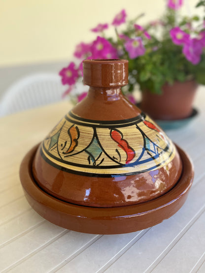 Tajine ARTIGIANALE + eBook con 20 ricette e istruzioni in offerta!