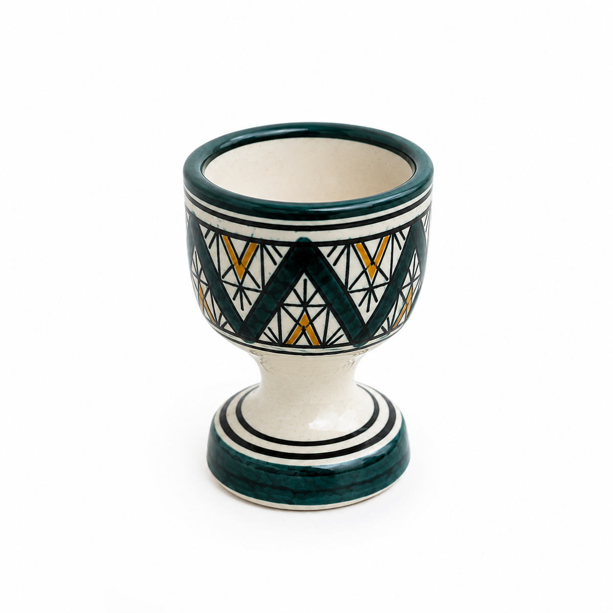 Mini calice Multiuso in Ceramica artigianale dipinto a mano