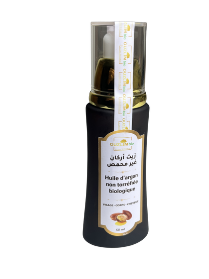 Olio di Argan cosmetico Puro 100% Naturale -viso e capelli - Estratto a Mano in Marocco